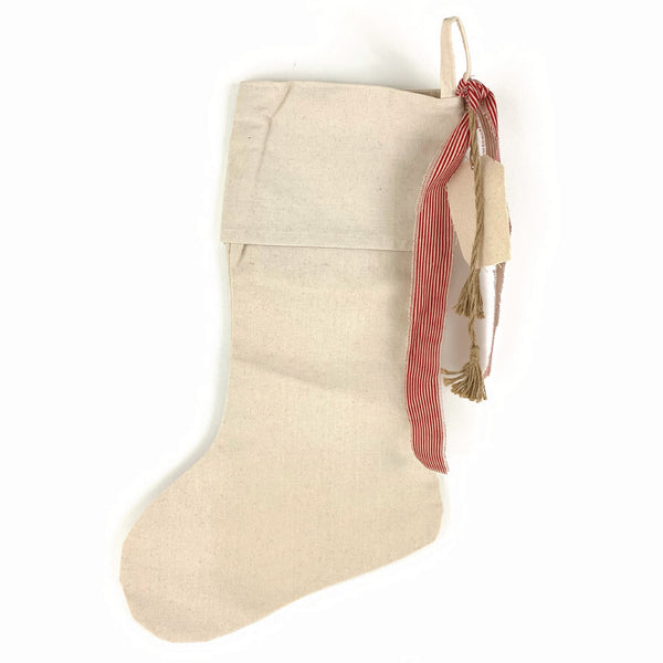 Blank <br>Holiday Stocking