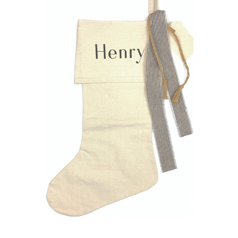 Personalized <br>Holiday Stocking