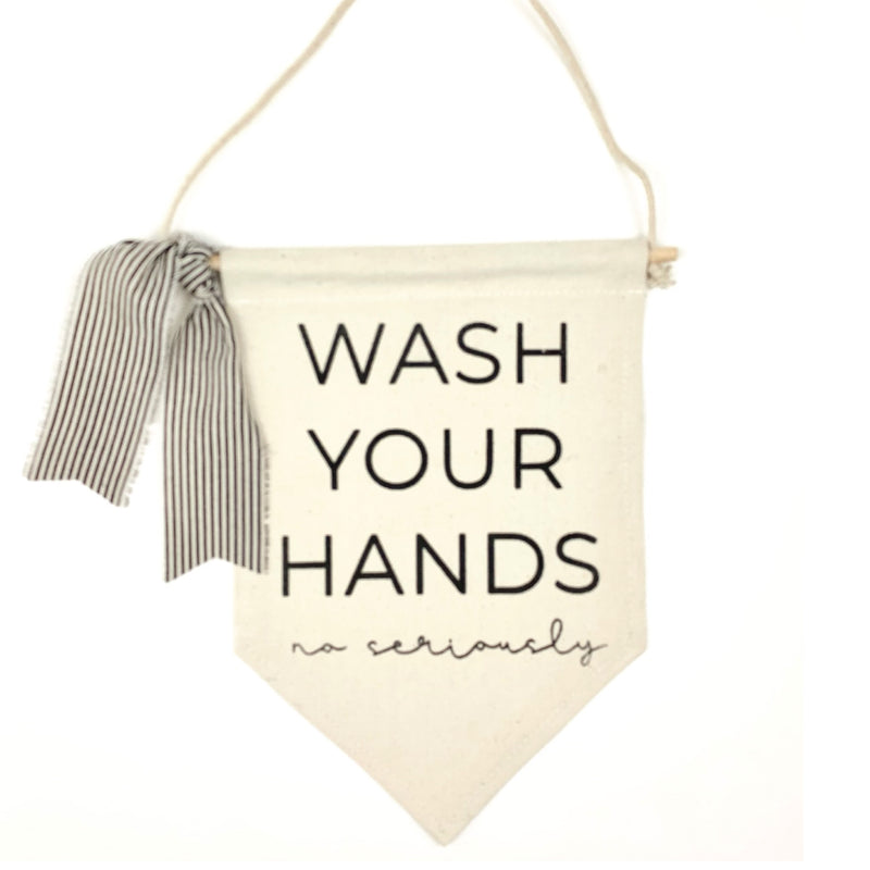 Wash Your Hands <br>Pennant