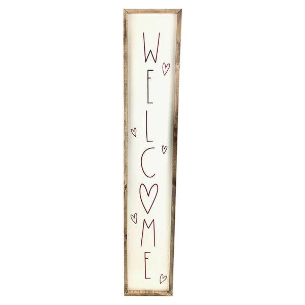 Welcome Hearts <br>Porch Board