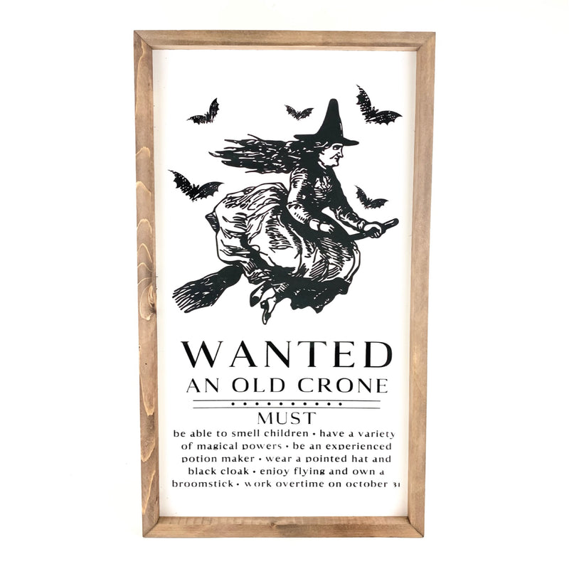 Witch Wanted <br>Framed Art