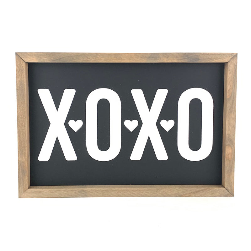 XOXO <br>Framed Saying